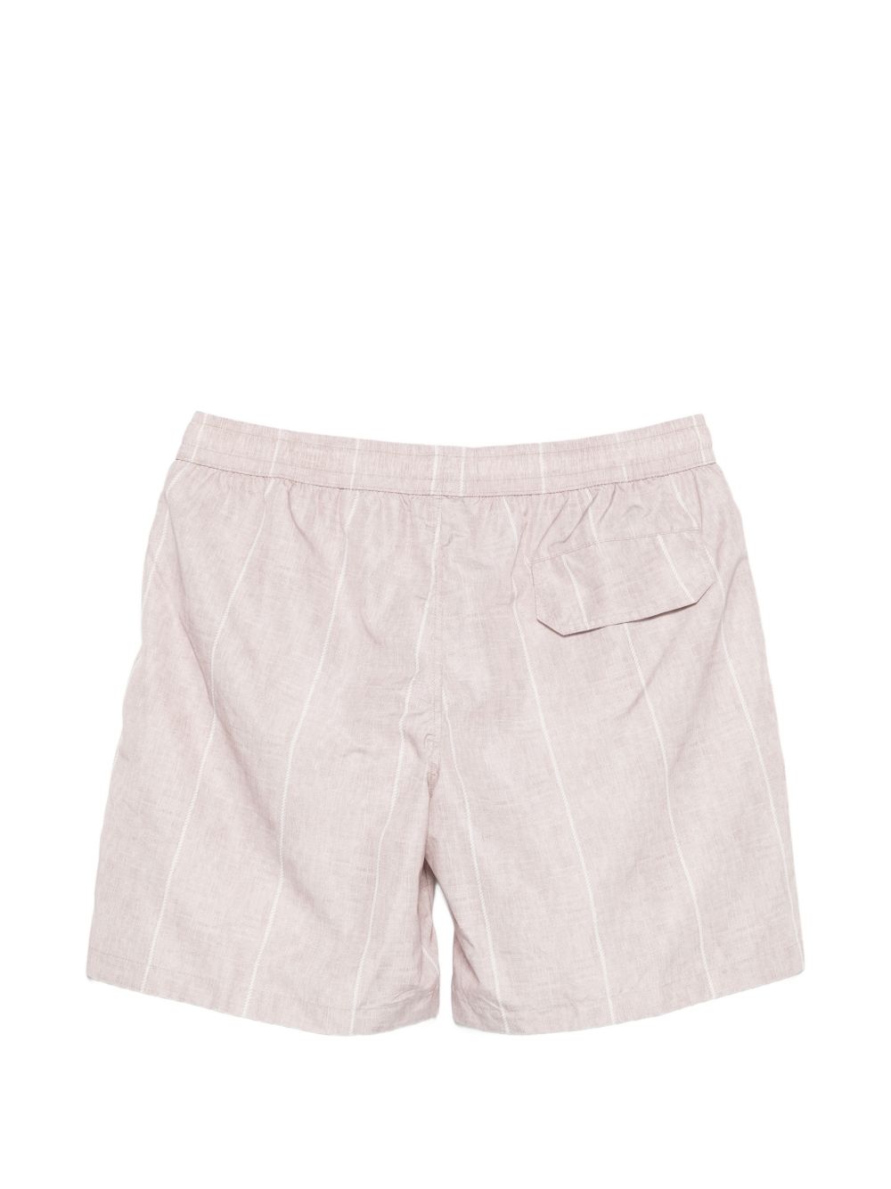 Pantaloncini da bagno con coulisse stampati in beige Eleventy - uomo 