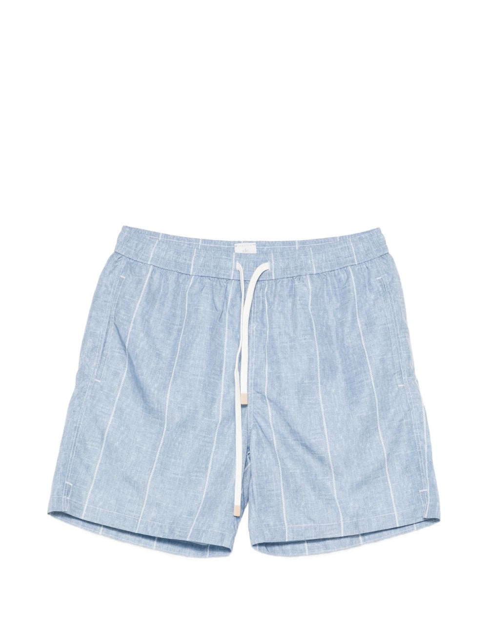 Pantaloncini da bagno con coulisse stampati in azzurro Eleventy - uomo 