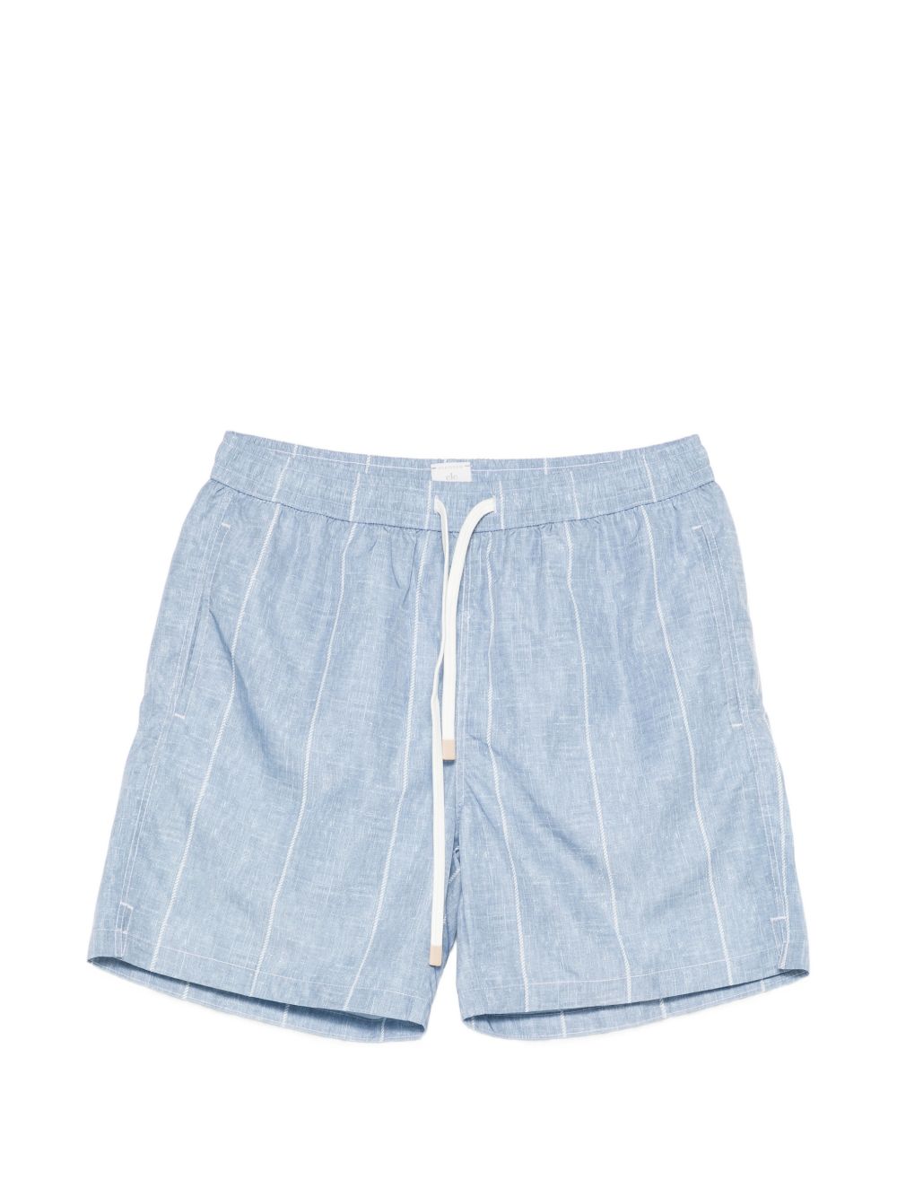 Pantaloncini da bagno con coulisse stampati in azzurro Eleventy - uomo 