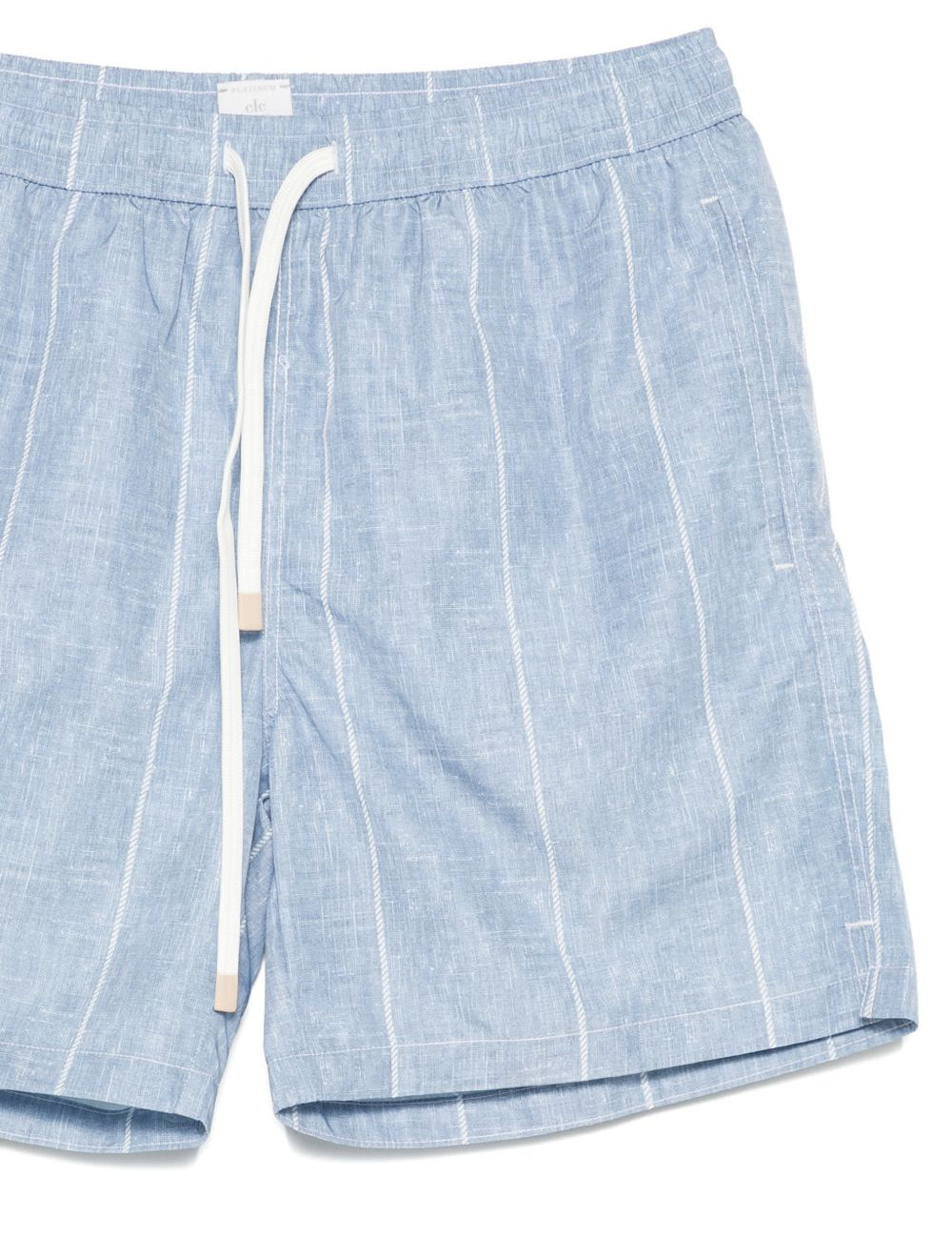 Pantaloncini da bagno con coulisse stampati in azzurro Eleventy - uomo 