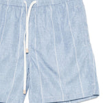 Pantaloncini da bagno con coulisse stampati in azzurro Eleventy - uomo 