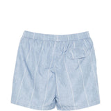 Pantaloncini da bagno con coulisse stampati in azzurro Eleventy - uomo 