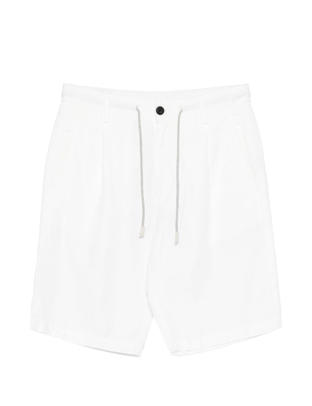 Shorts con coulisse in bianco Eleventy - uomo 