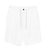 Shorts con coulisse in bianco Eleventy - uomo 