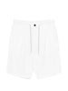 Men's Eleventy drawstring shorts in white