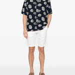 Shorts con coulisse in bianco Eleventy - uomo 