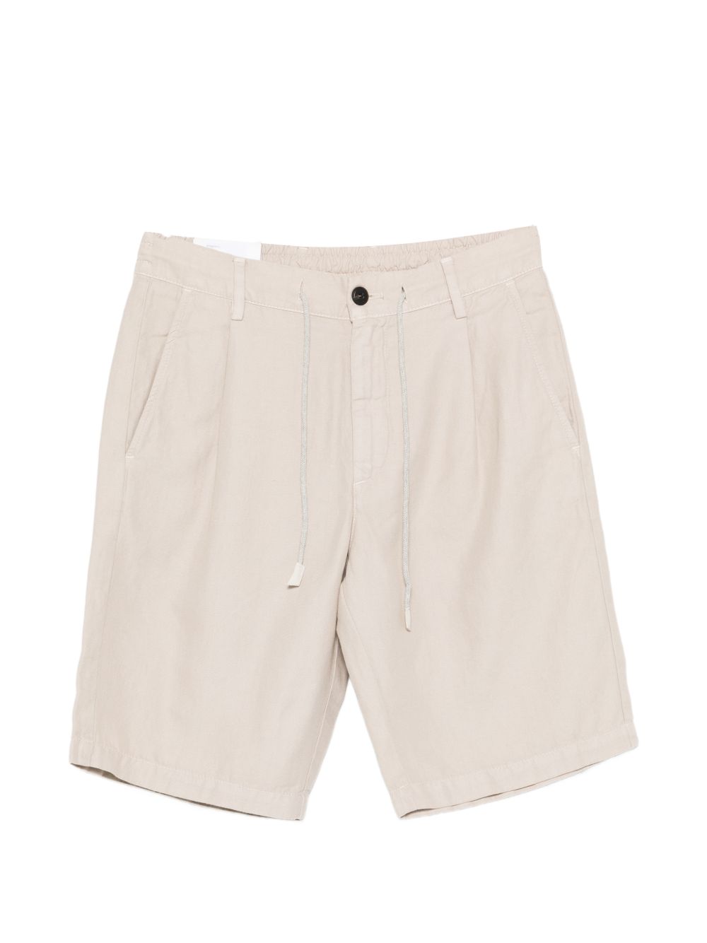 Shorts con coulisse in beige Eleventy - uomo 