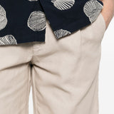 Shorts con coulisse in beige Eleventy - uomo 