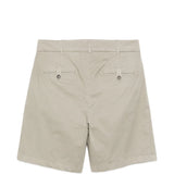 Shorts in cotone in verde Eleventy - uomo 
