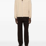 Camicia a righe in beige Eleventy - uomo 