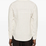 Camicia a righe in beige Eleventy - uomo 