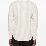 Camicia a righe in beige Eleventy - uomo 