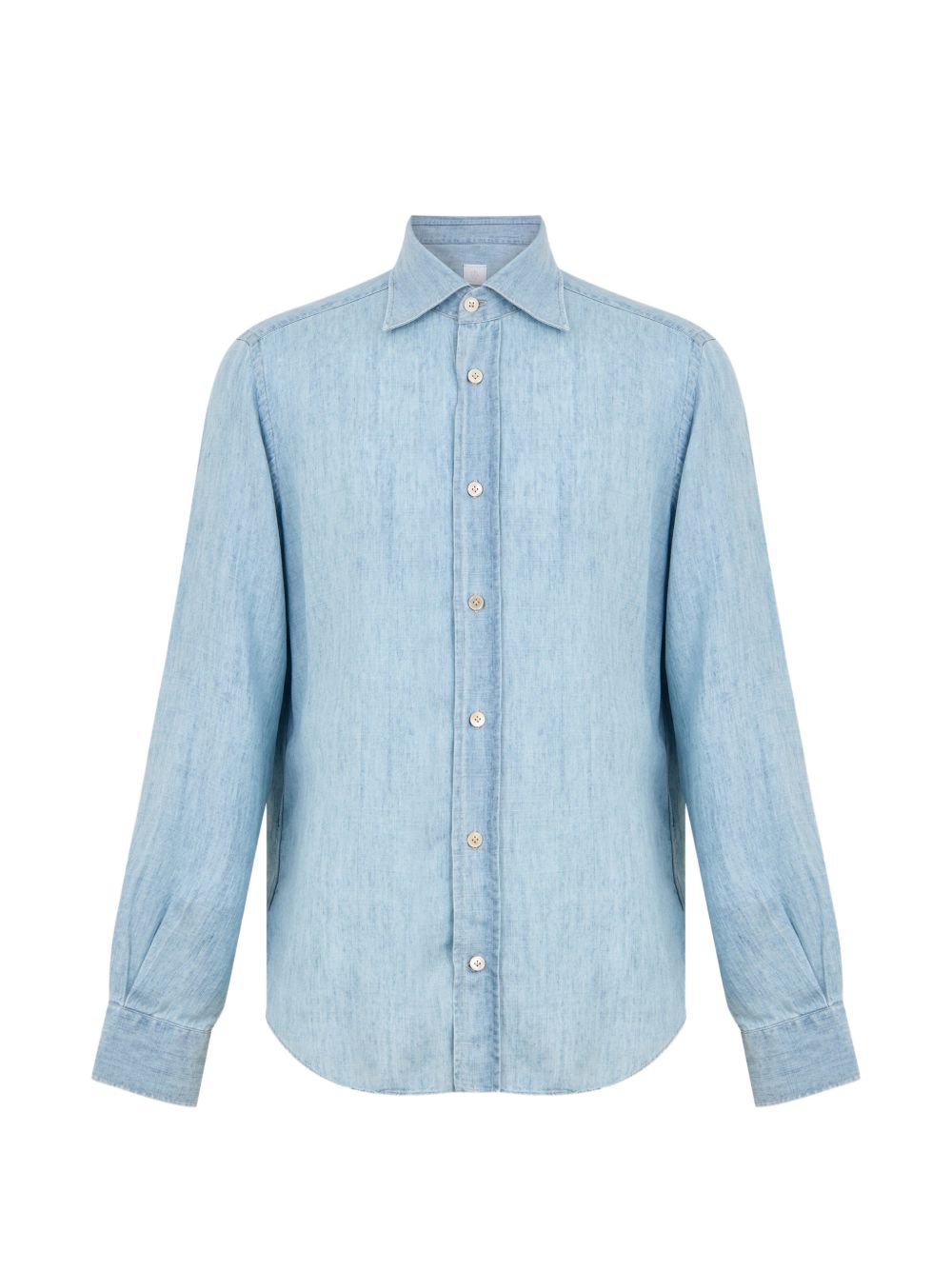 Camicia in denim in azzurro Eleventy - uomo 