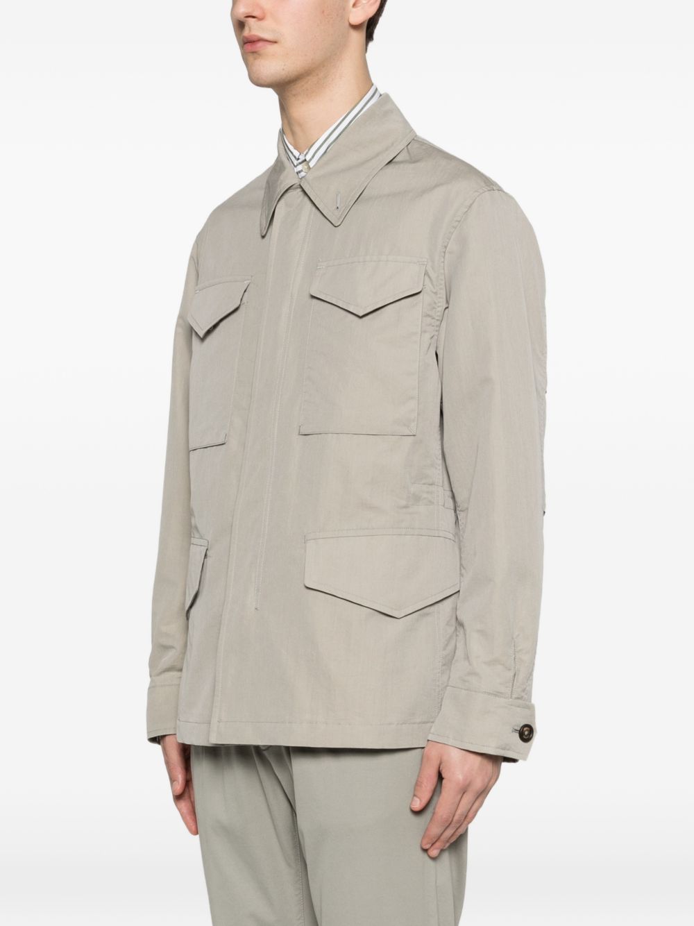 Giacca con tasche multiple in grigio Eleventy - uomo 