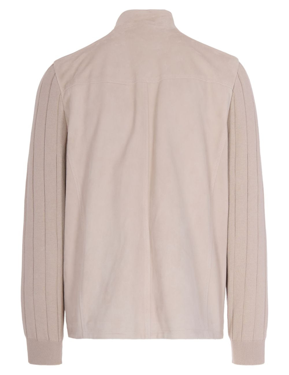 Giacca con inserti a coste in beige Eleventy - uomo 