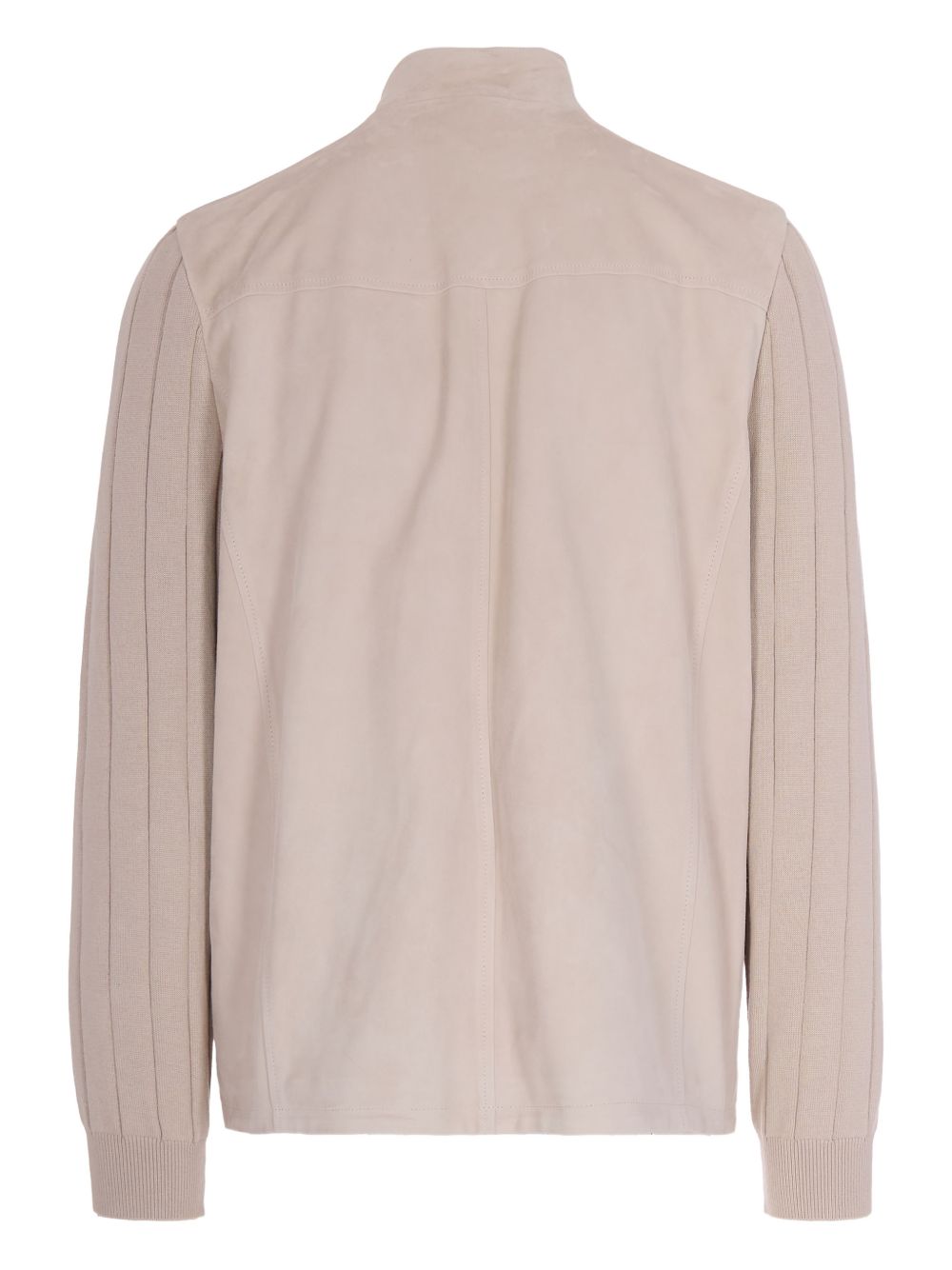 Giacca con inserti a coste in beige Eleventy - uomo 