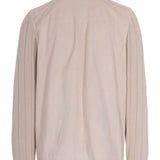 Giacca con inserti a coste in beige Eleventy - uomo 