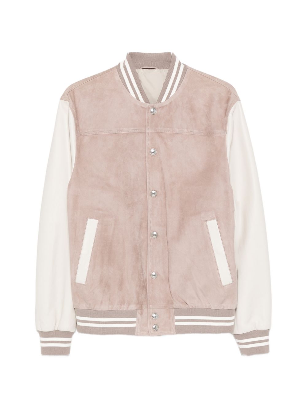Bomber a righe in beige Eleventy - uomo 