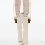 Bomber a righe in beige Eleventy - uomo 