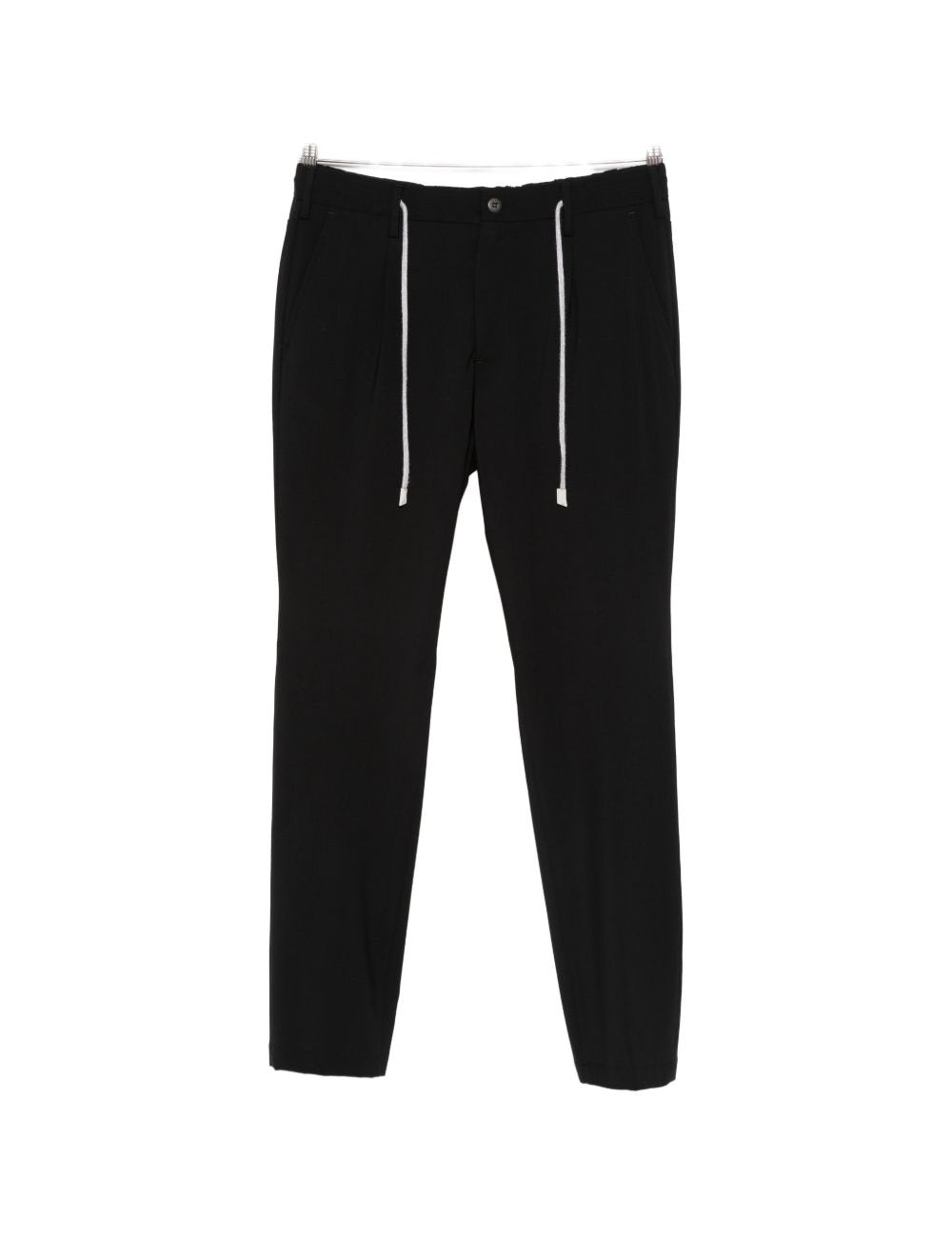 Pantaloni con coulisse in nero Eleventy - uomo 