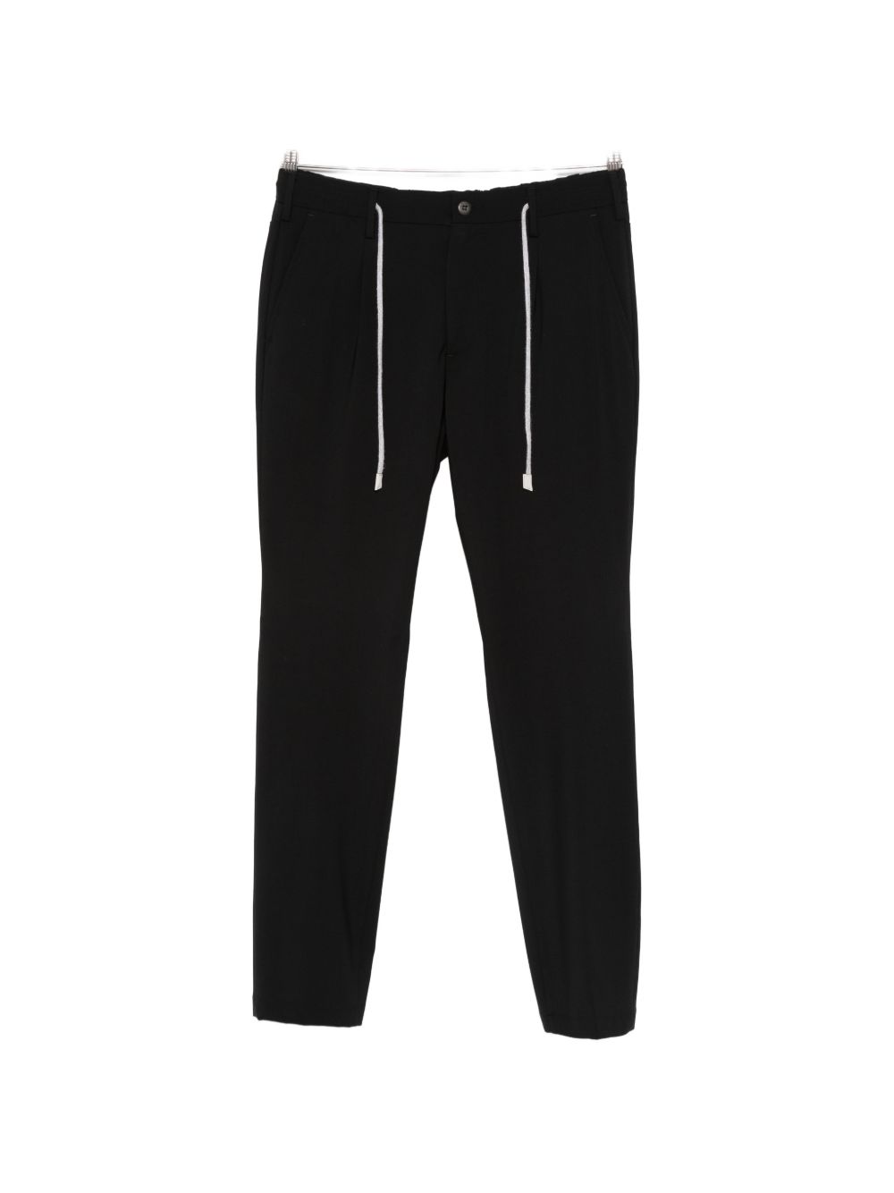 Pantaloni con coulisse in nero Eleventy - uomo 