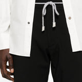 Pantaloni con coulisse in nero Eleventy - uomo 
