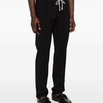 Pantaloni con coulisse in nero Eleventy - uomo 