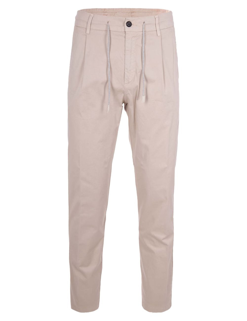 Pantaloni con coulisse in beige Eleventy - uomo 