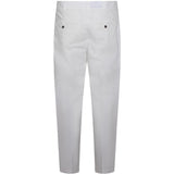 Pantaloni plissé in bianco Eleventy - uomo 