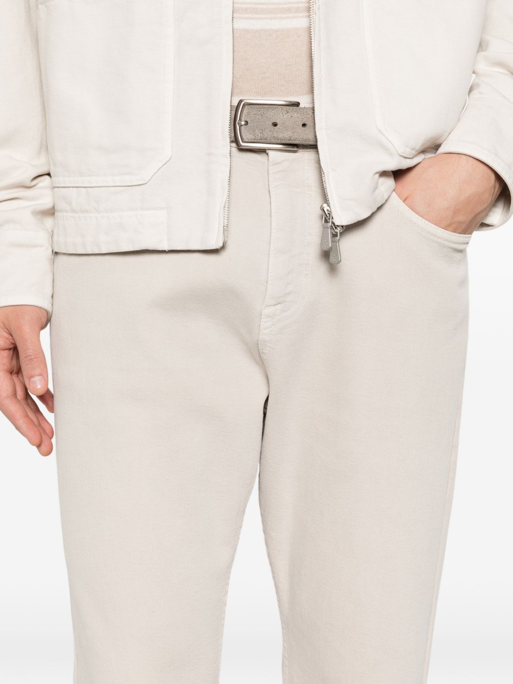 Jeans con tasche in beige Eleventy - uomo 