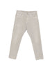 Men's Eleventy ecru jeans with pockets