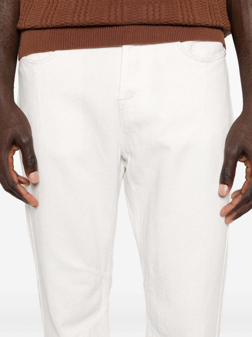 Jeans con tasche in bianco Eleventy - uomo 
