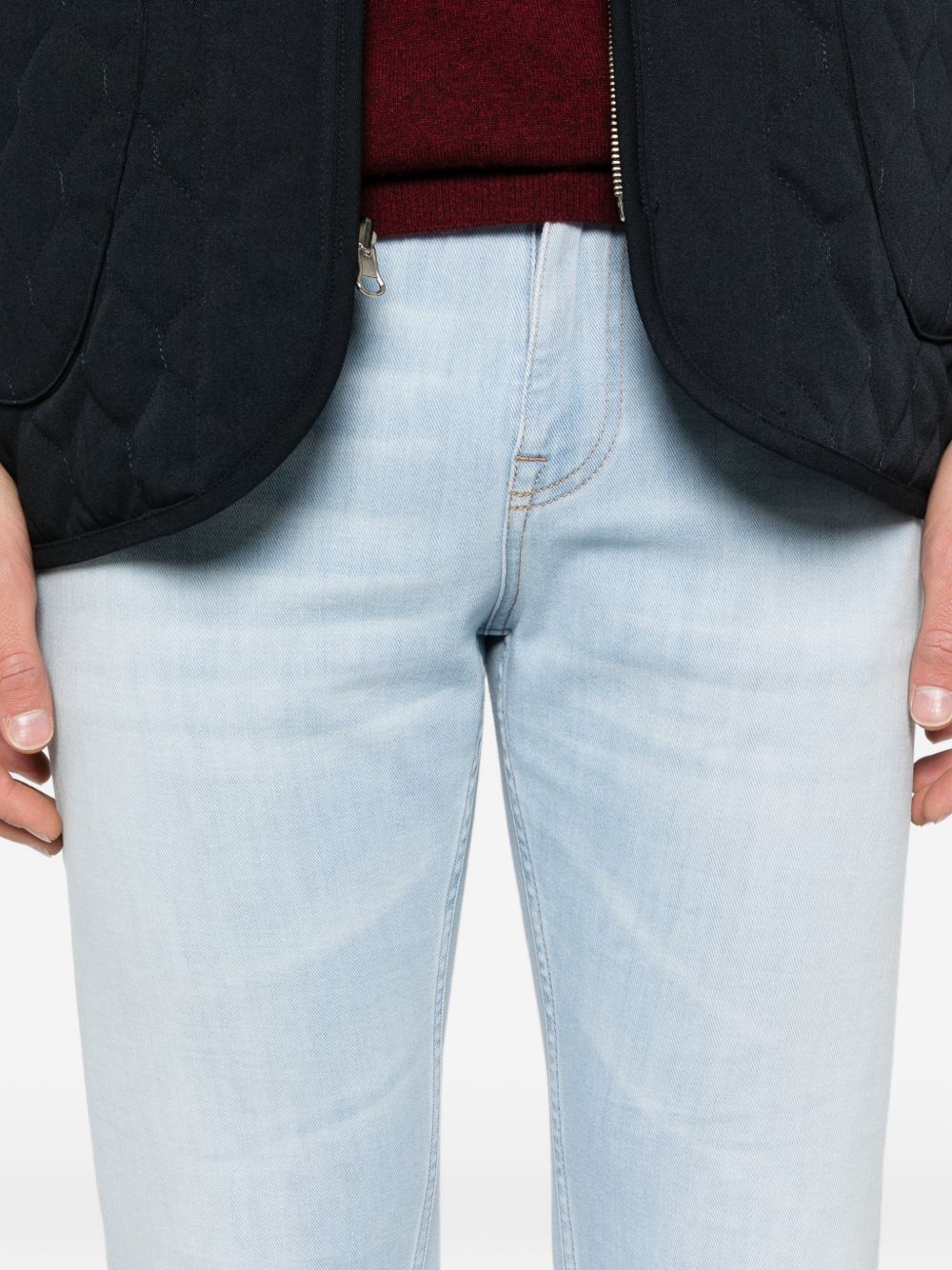 Jeans cinque tasche in blu Eleventy - uomo 
