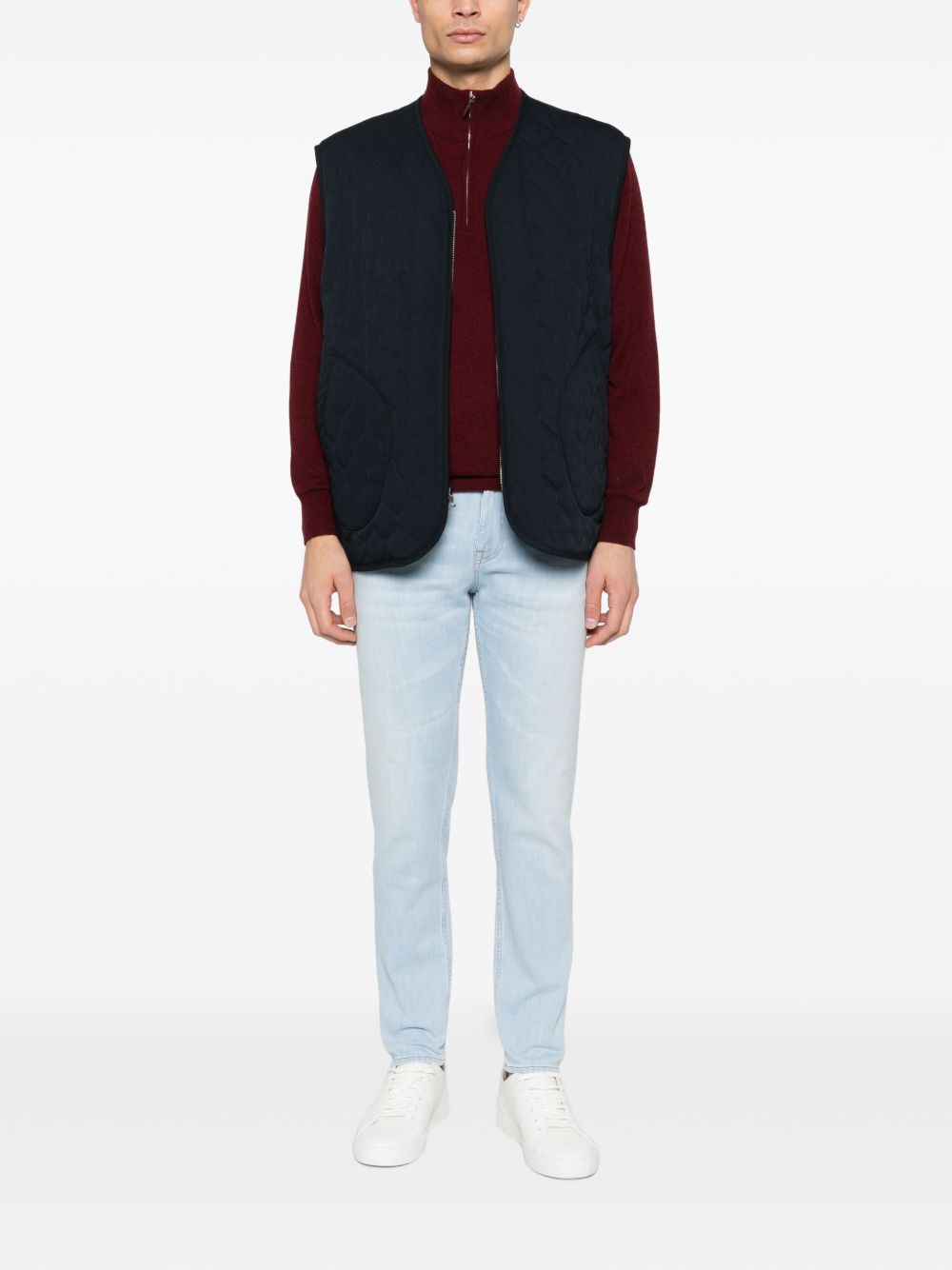Jeans cinque tasche in blu Eleventy - uomo 