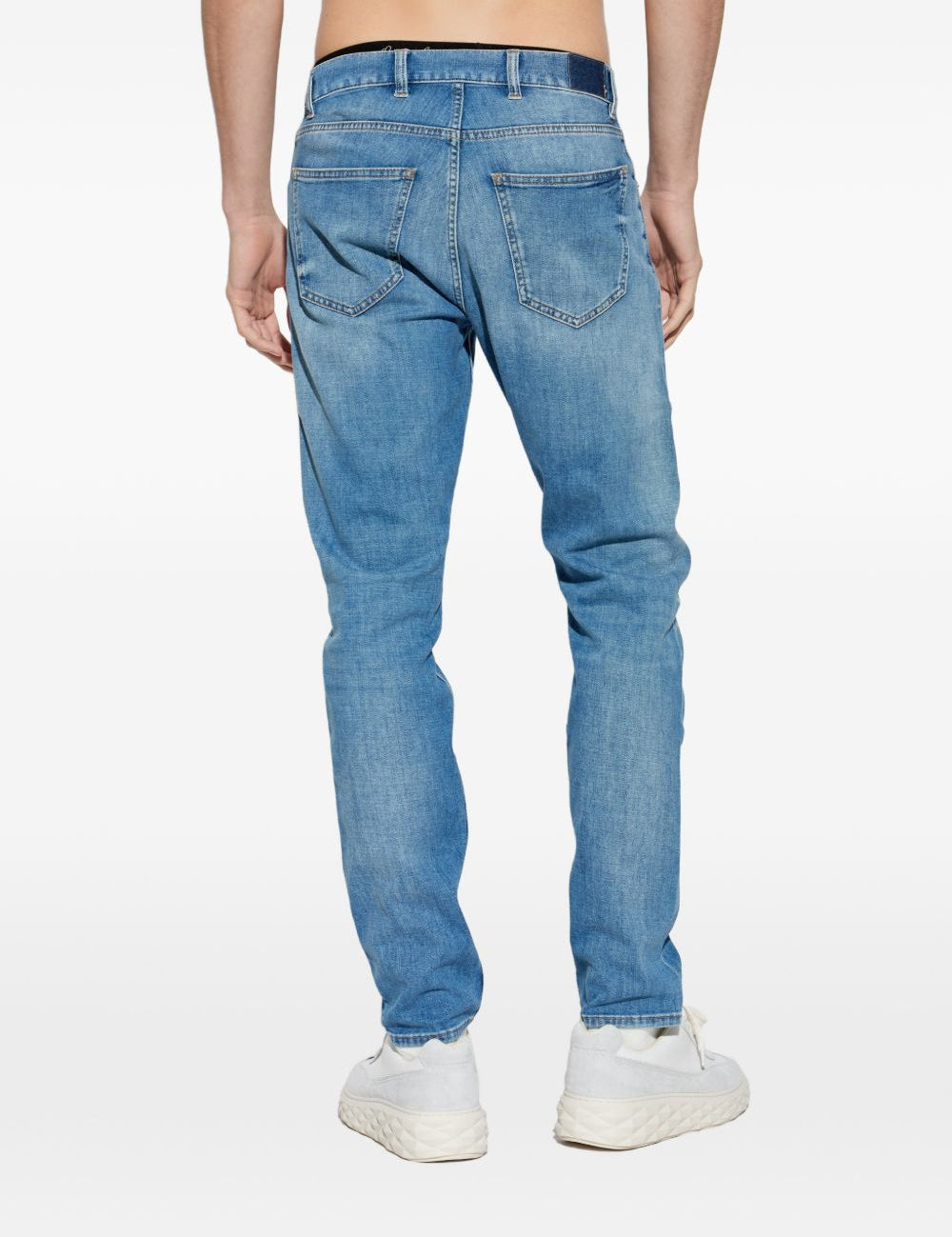 Jeans cinque tasche in blu Eleventy - uomo 