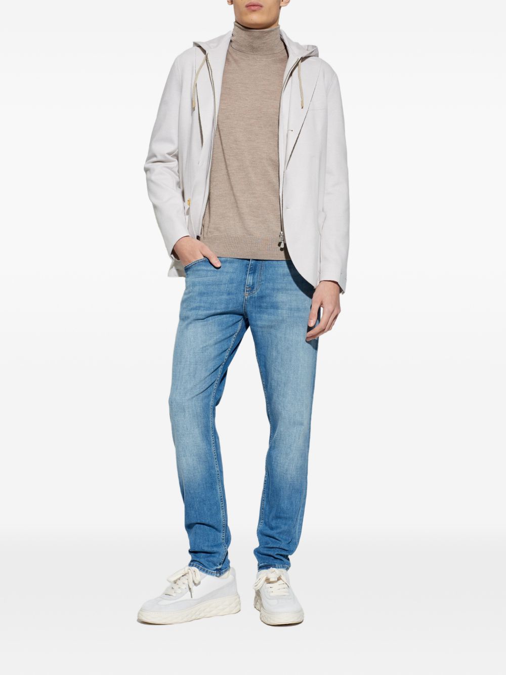 Jeans cinque tasche in blu Eleventy - uomo 