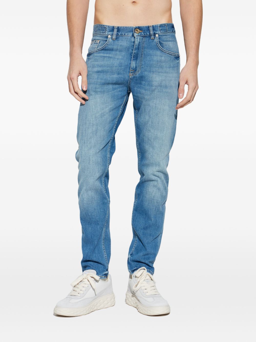 Jeans cinque tasche in blu Eleventy - uomo 