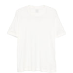 T-shirt a maniche corte in bianco Eleventy - uomo 