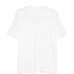 T-shirt a maniche corte in bianco Eleventy - uomo 