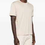 T-shirt girocollo in beige Eleventy - uomo 