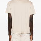 T-shirt girocollo in beige Eleventy - uomo 