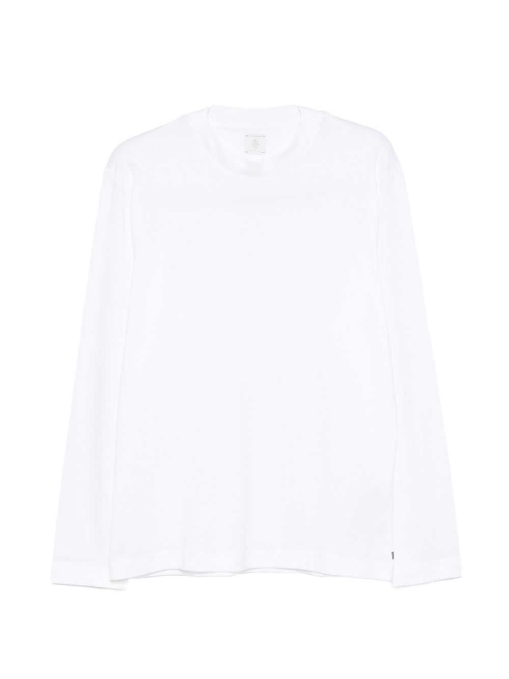 T-shirt a maniche lunghe in bianco Eleventy - uomo 