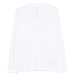 T-shirt a maniche lunghe in bianco Eleventy - uomo 