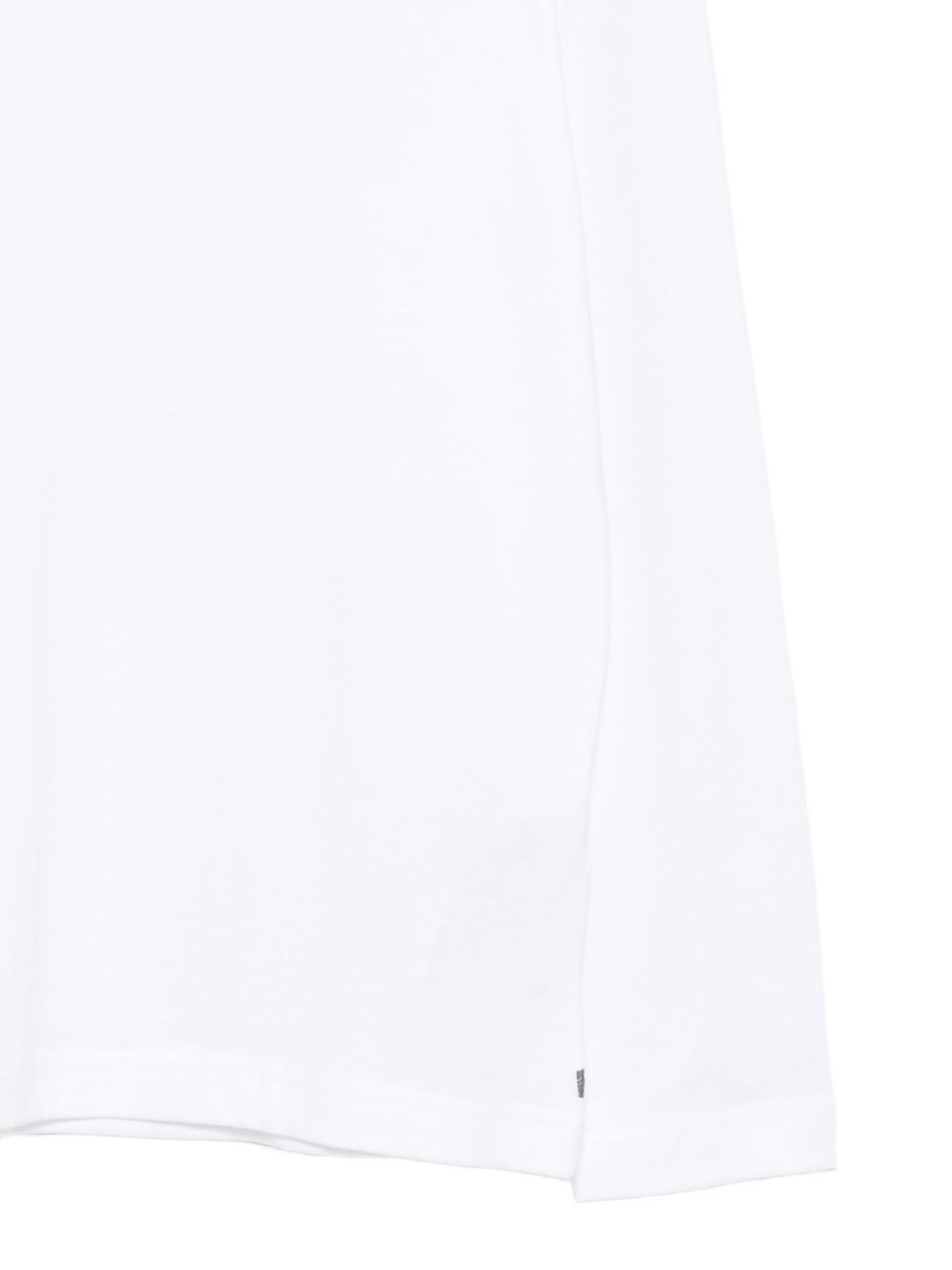 T-shirt a maniche lunghe in bianco Eleventy - uomo 