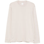 T-shirt a maniche lunghe in grigio Eleventy - uomo 