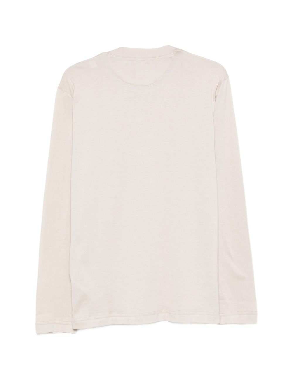 T-shirt a maniche lunghe in grigio Eleventy - uomo 