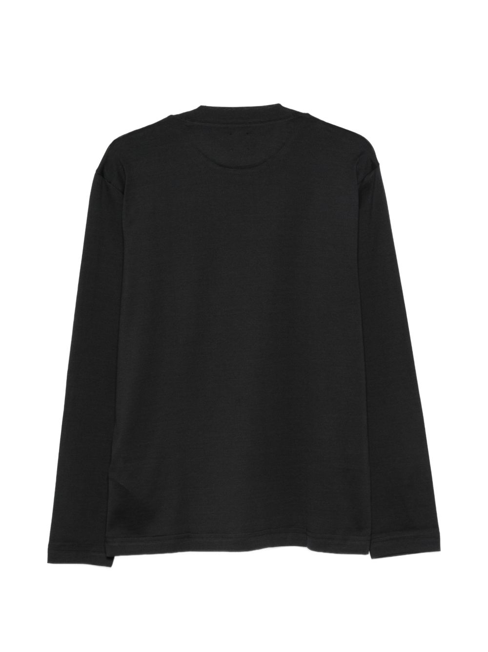 T-shirt a maniche lunghe in nero Eleventy - uomo 