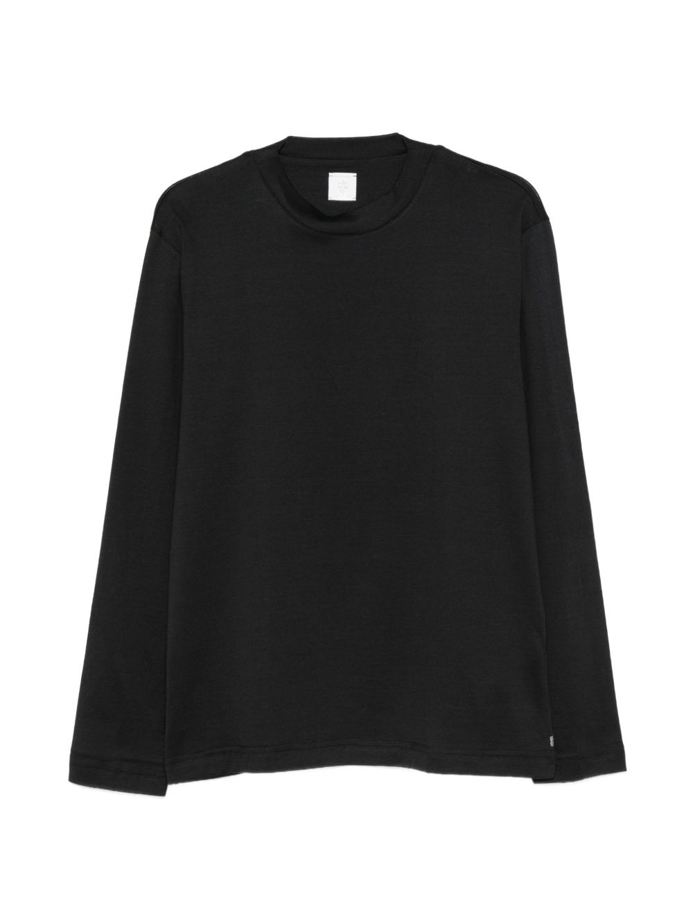 T-shirt a maniche lunghe in nero Eleventy - uomo 