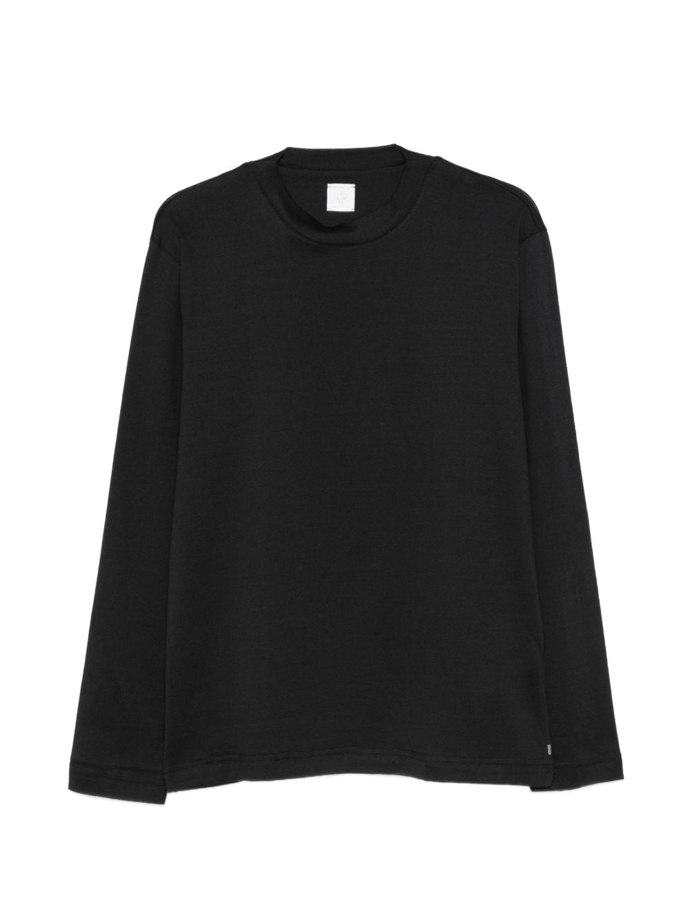 T-shirt a maniche lunghe in nero Eleventy - uomo 