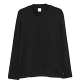 T-shirt a maniche lunghe in nero Eleventy - uomo 